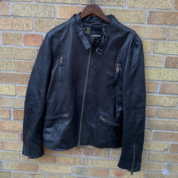 Vintage Mackage Leather Jacket XL - Picture 1 of 8